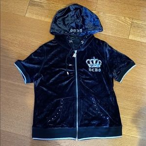 Velvet BCBG zip up